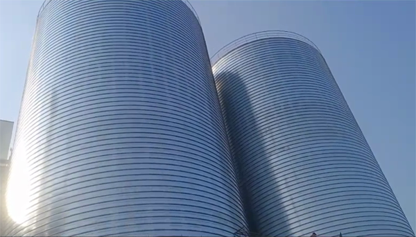 西夏2座混凝土高架卷板仓