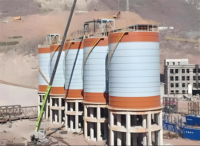 西夏高架钢板仓